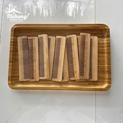 Bamboo Wood Art Comb