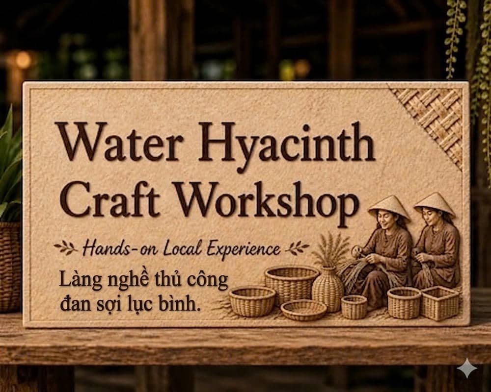 DISCOVER THE ART OF WATER HYACINTH WEAVING IN THE MEKONG DELTA (1)